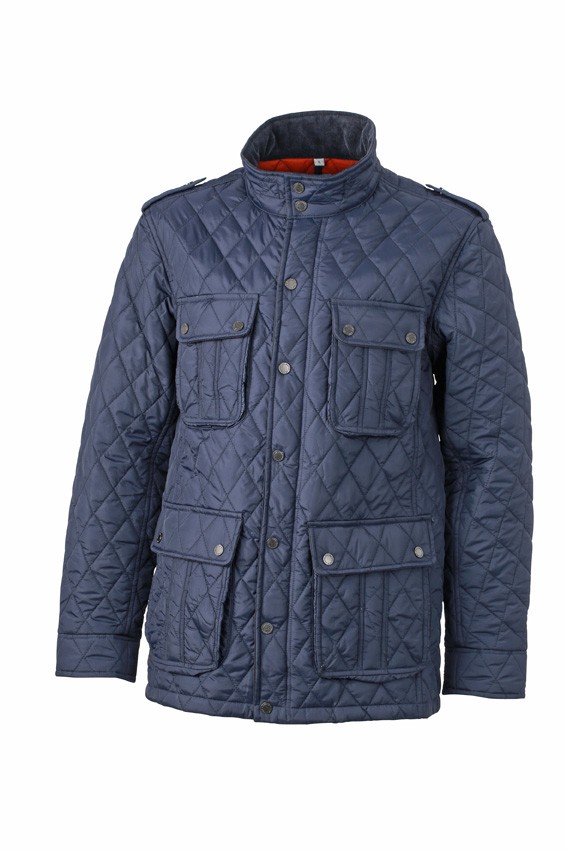 Men's Diamond Quilted Jacket 