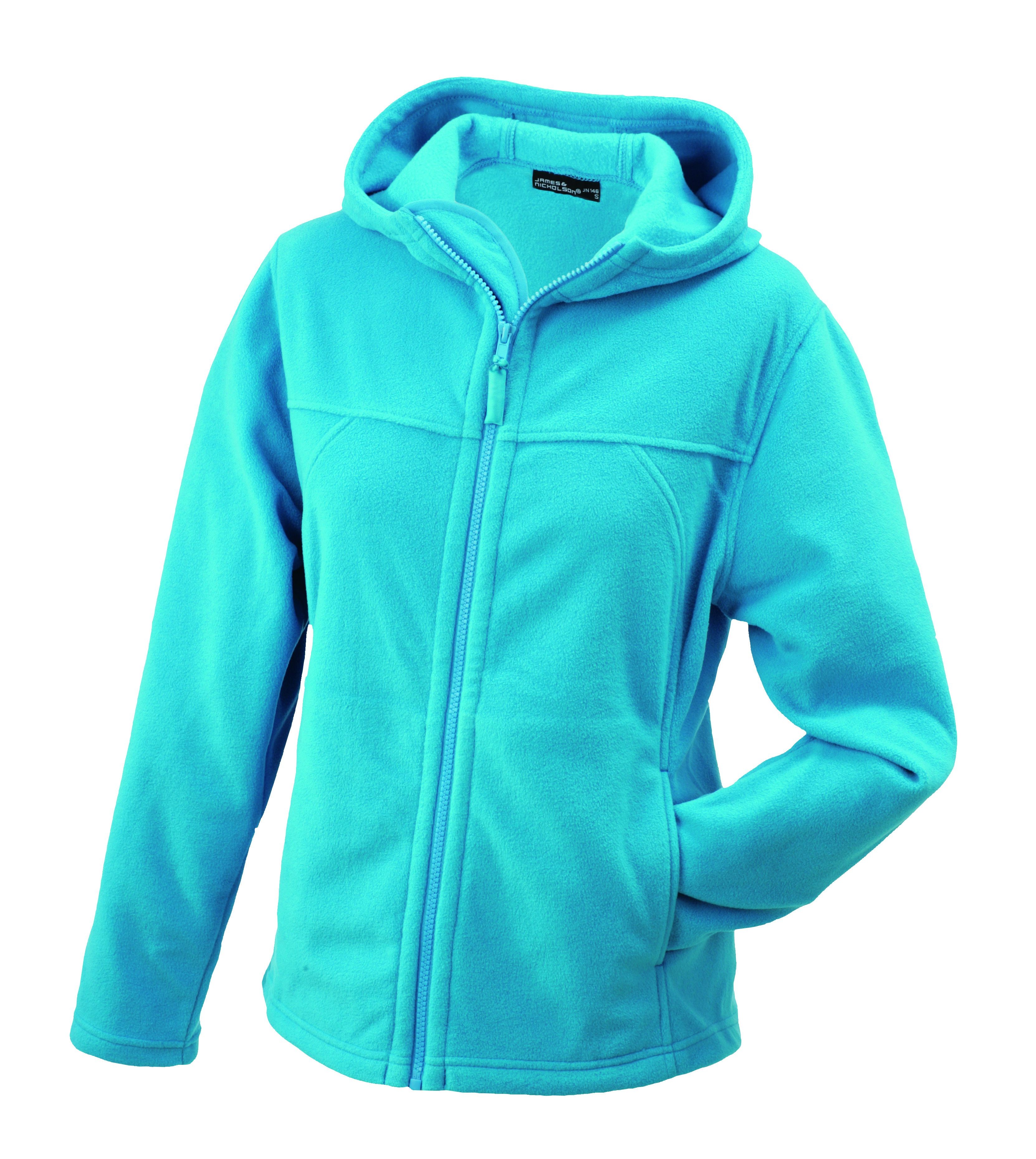 Girly Microfleece Jacket Hooded