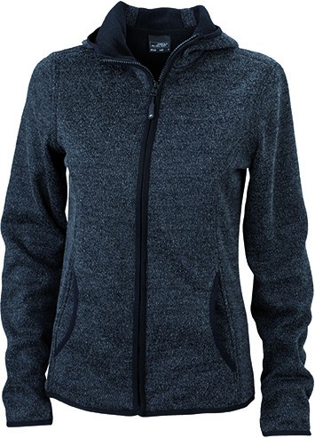 Ladies' Knitted Fleece Hoody