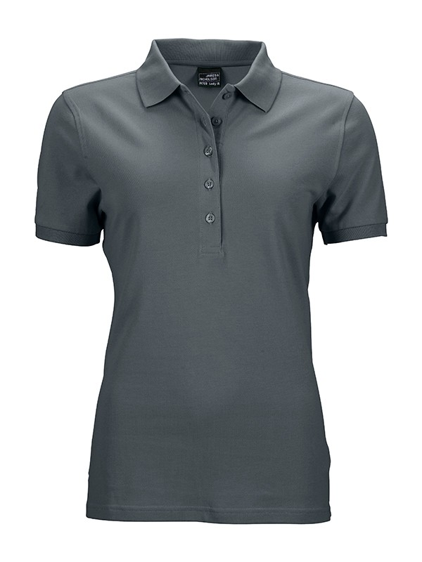 Ladies' Elastic Polo Piqué
