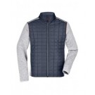 Men's Knitted Hybrid Jacket