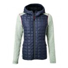 Ladies' Knitted Hybrid Jacket